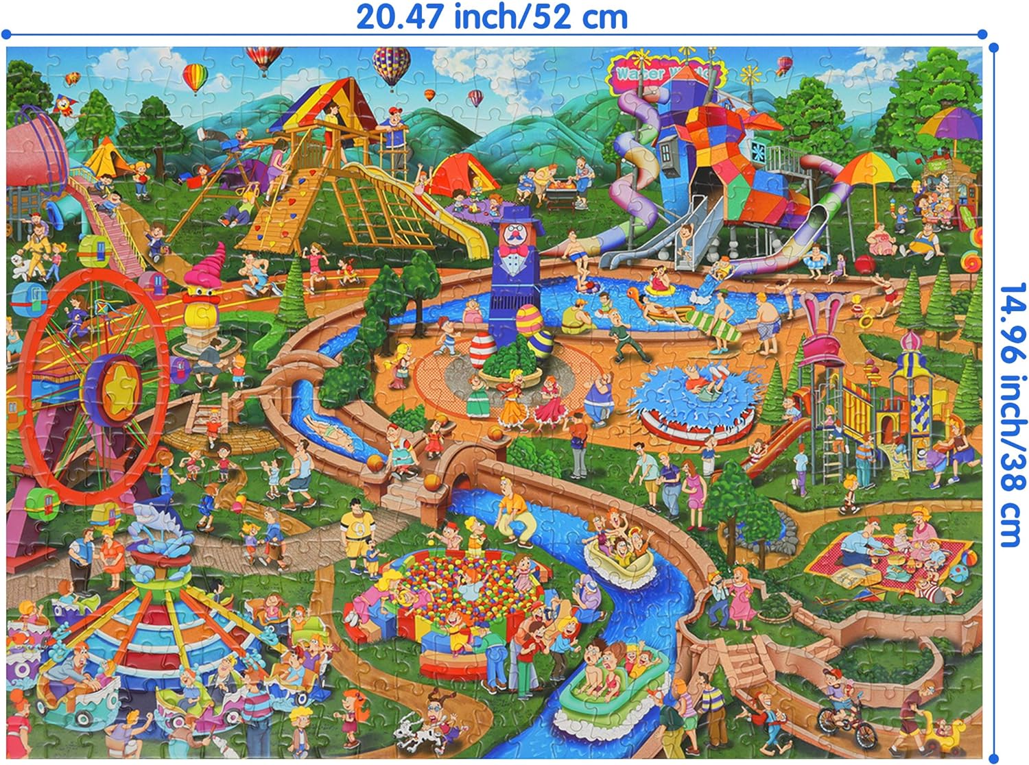 Becko US Jigsaw Puzzles 500 Pieces, Puzzles for Adults 500 Piece, Puzzles for Adults