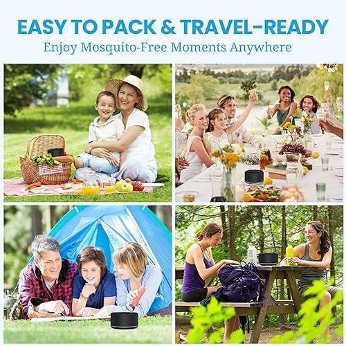 Miniatura 5 de Repuestos repelentes de mosquitos, paquete de 2 repelentes de mosquitos electrónicos compatibles con Virine M5, ingredientes a base de plantas,