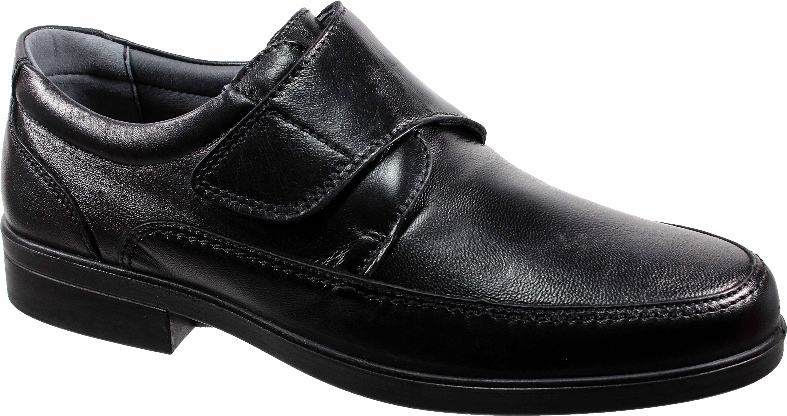 Luisetti26854 Black - Professional Leather Velcro Shoe Made in Spain