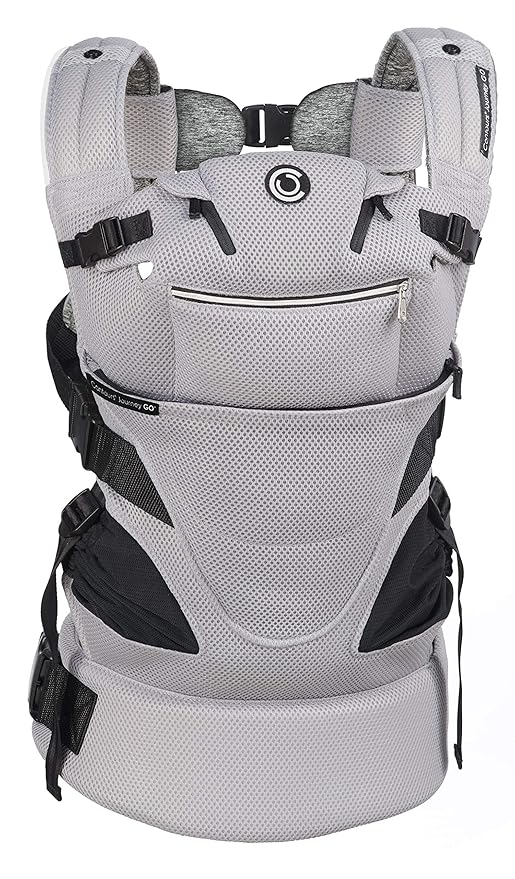 Contours Journey Go 5-in-1 Baby Carrier, Daydream Grey