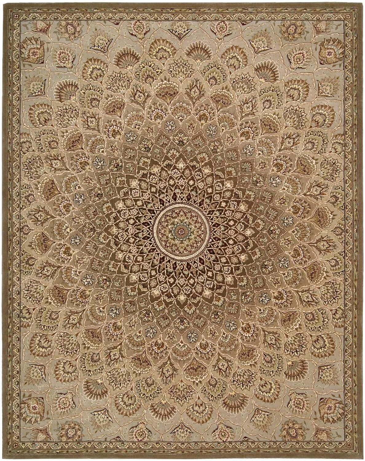 Nourison Home Nourison 2020 Steel 2' x 3' Area Rug - Easy Clean, Non Shedding, Bed Room, Living Room, Dining Room, Kitchen (2' x 3')