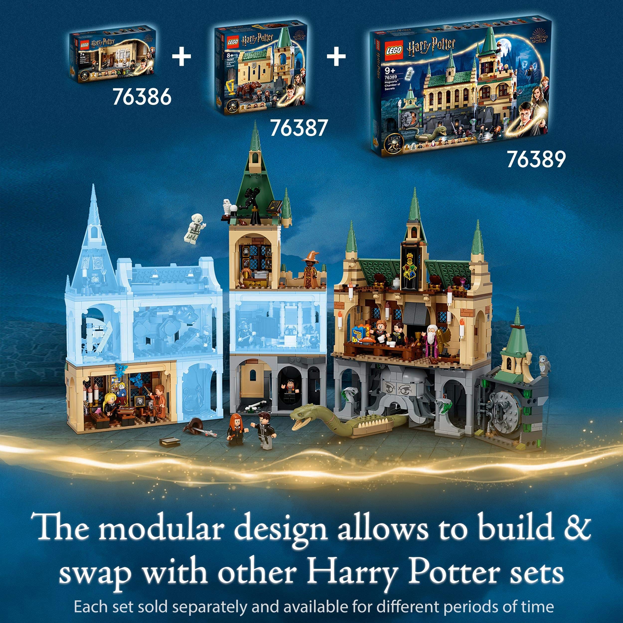 LEGO 76389 Harry Potter Hogwarts Chamber of Secrets Modular Castle Toy