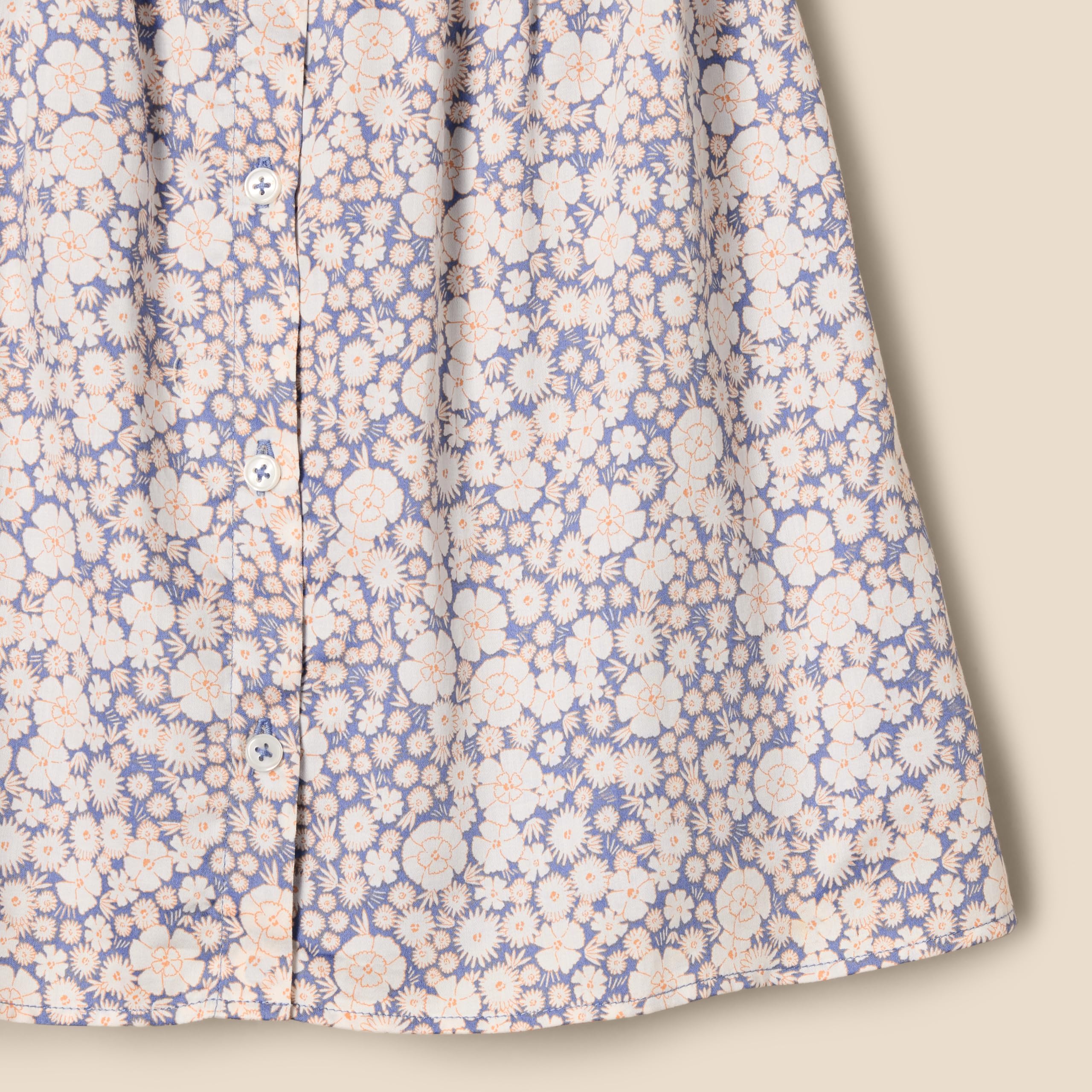 Amazon Essentials x Sofia Grainge Abito in Raso di Cotone con Colletto Bimba e Bambina