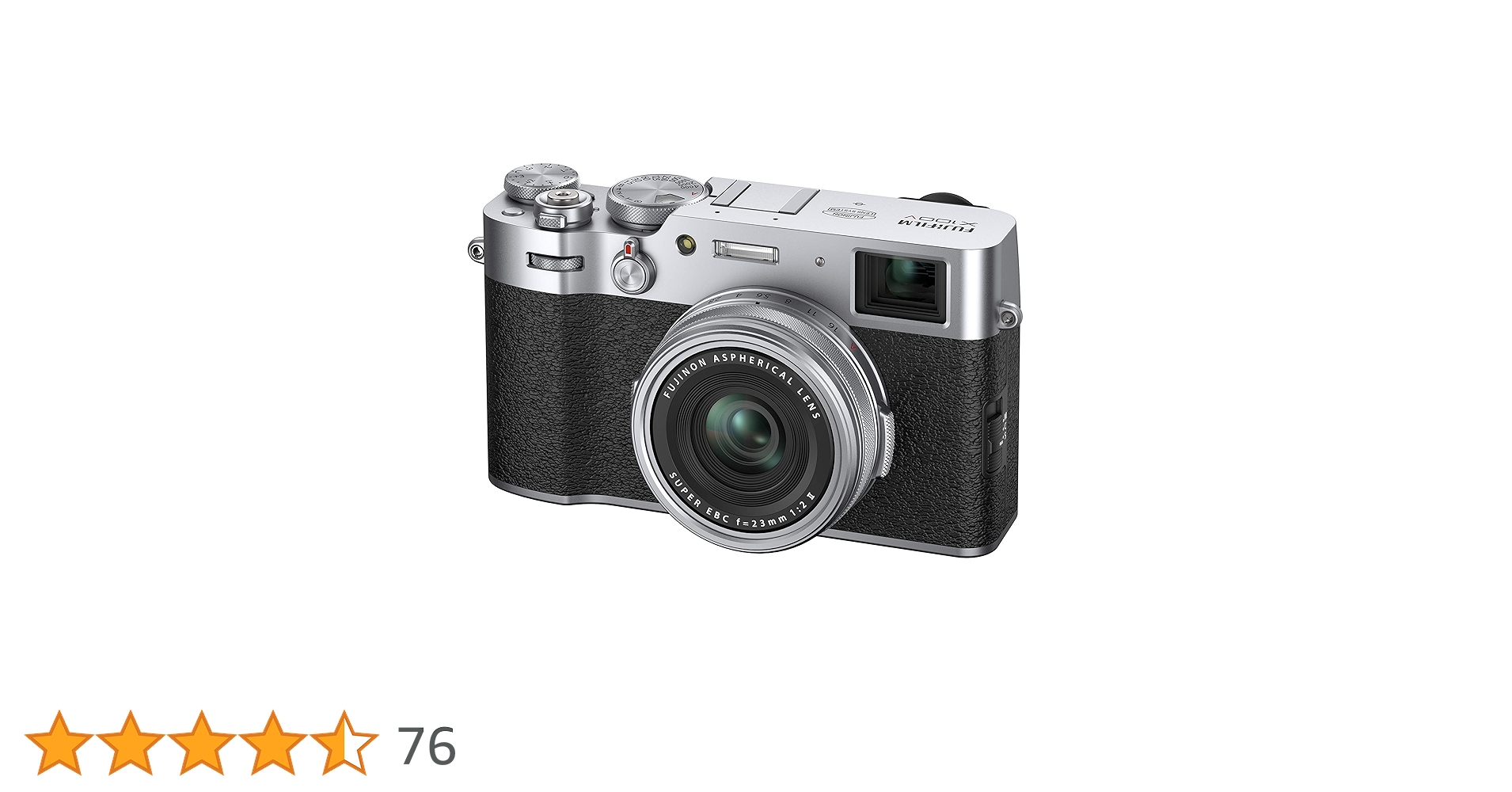 【美品】FUJIFILM X100V シルバー|バッテリー2個+充電器付き Amazon.co.jp: FUJIFILM Digital Camera X100V Silver X100V-S