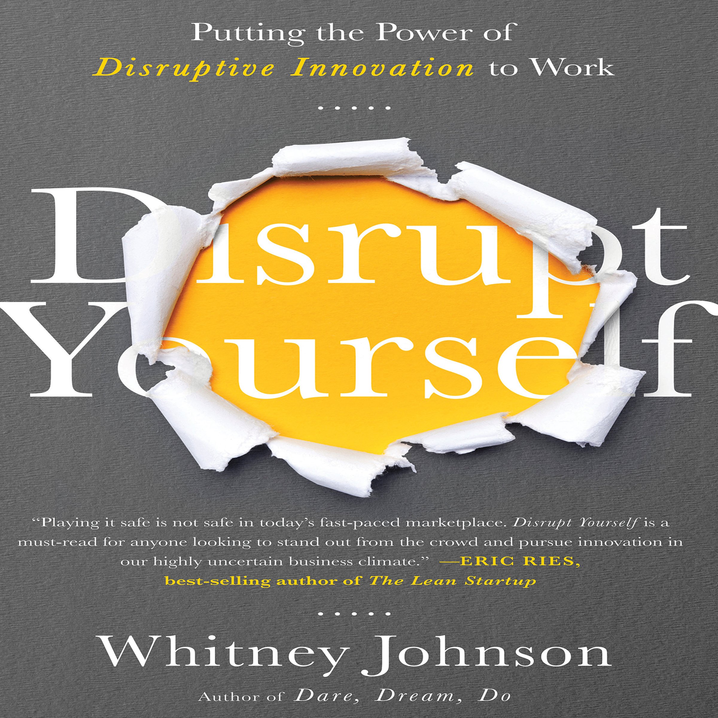 Cover art for Disrupt Yourself