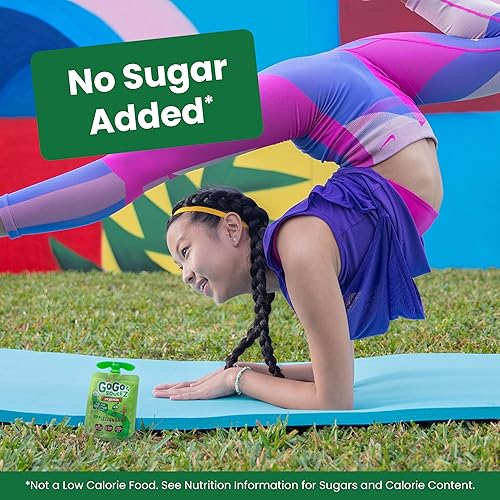 Miniatura 9 de GoGo squeeZ Fruit on the Go Organic, manzana y canela, 3.2 onzas (paquete de 4), bocadillos de frutas orgánicas sin azúcar para niños, sin gluten,