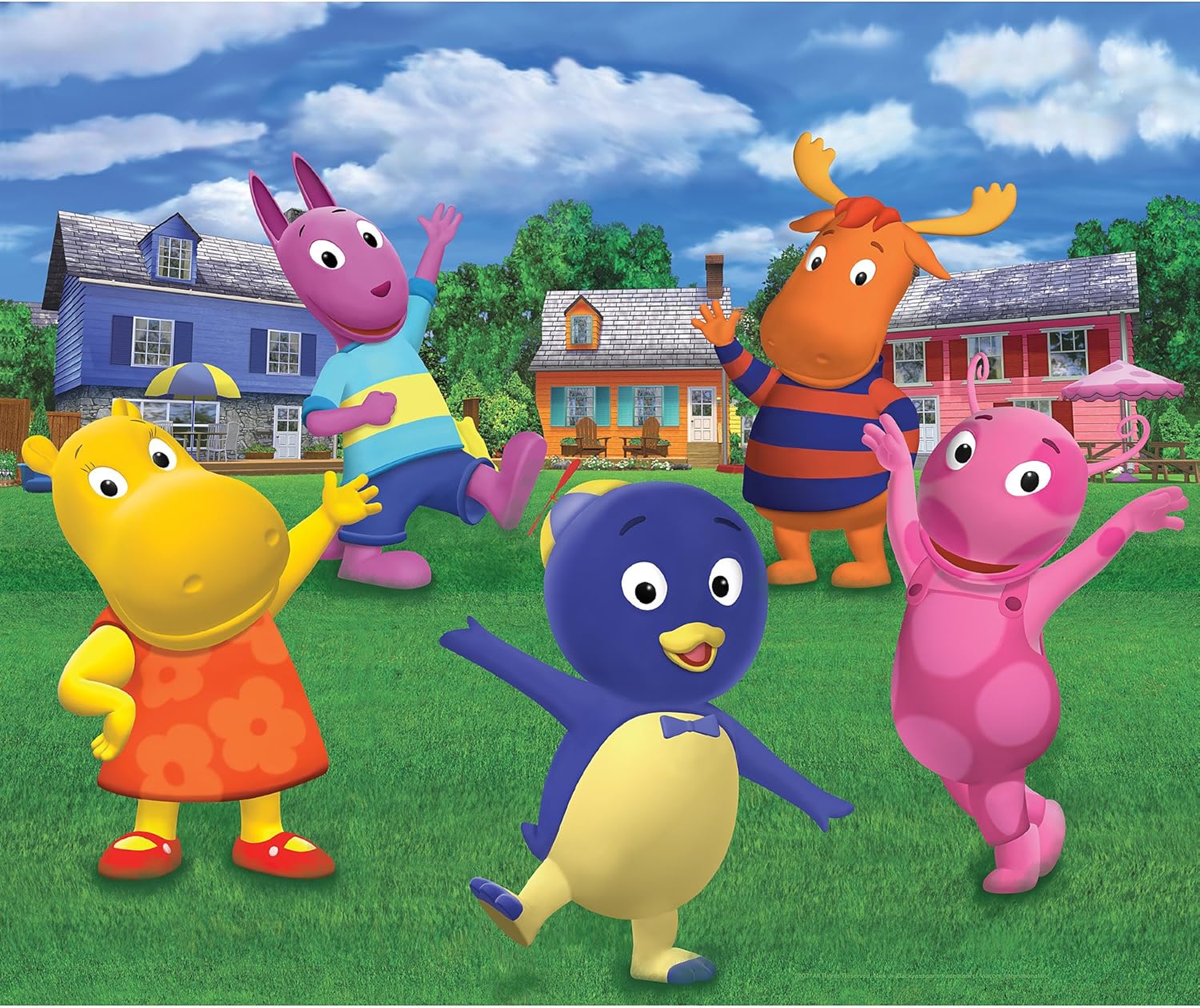 Brewster 147-71153 Nickelodeon Backyardigans Yard Wall Mural