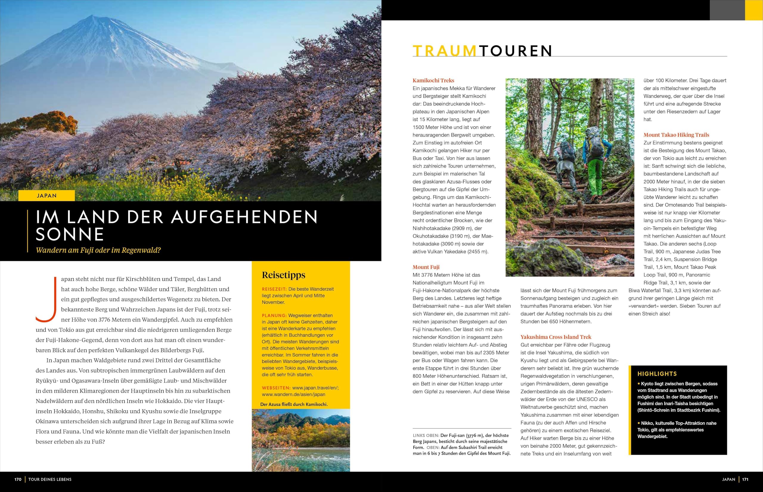 Reise-Bildband – Die Tour deines Lebens: 313 unvergessliche Wanderungen auf allen Kontinenten. Spektakuläre Reisefotografie und spannende Reiseberichte