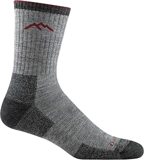 Darn Tough Vermont Men's Merino Wool Hiker Midweight Micro Crew Sock - Made in USA