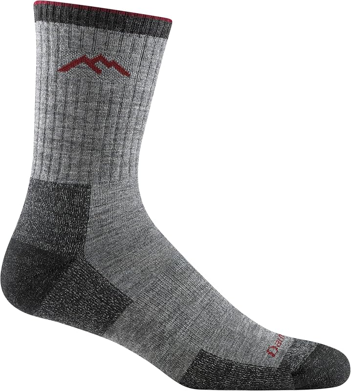 Calcetín micro Crew Hiker de peso medio para hombre (Estilo 1466)