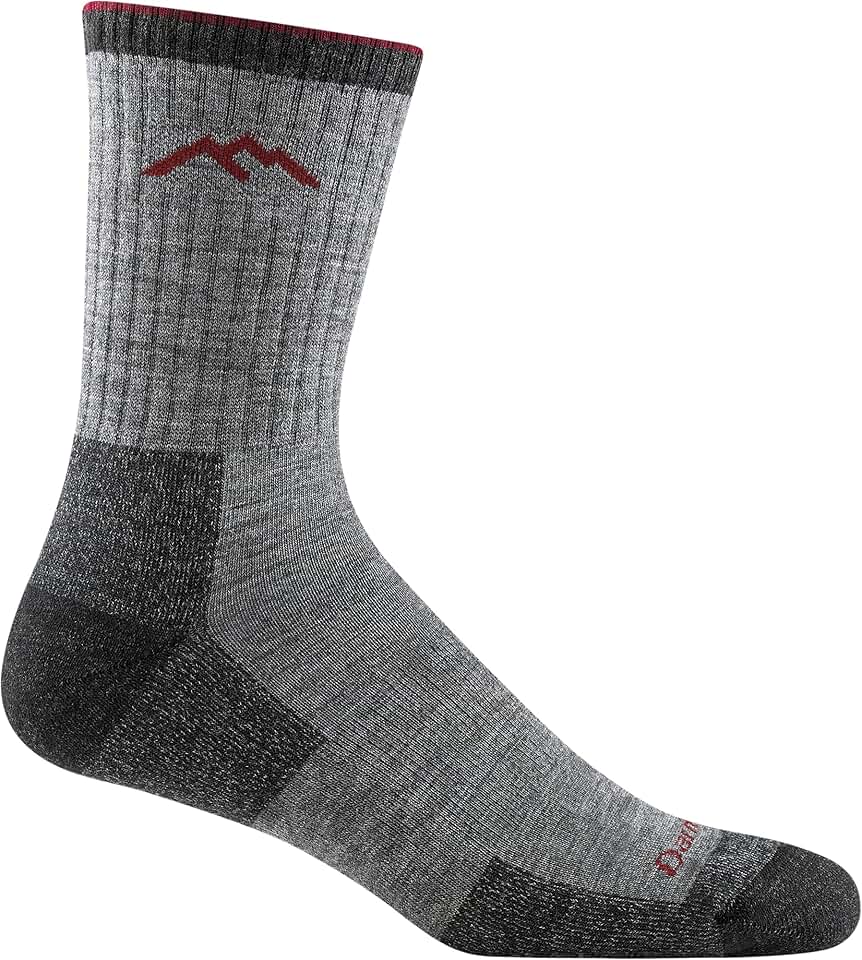 Darn Tough Vermont Men&#x27;s Hiker Midweight Micro Crew Sock (Style 1466)