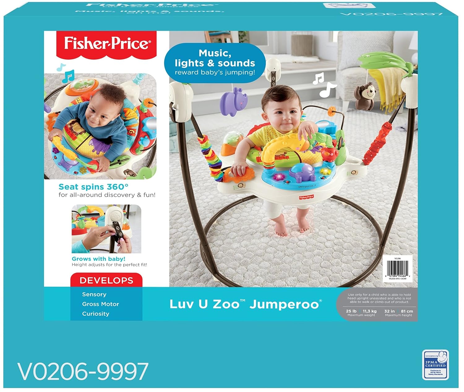Fisher-Price Jumperoo: Luv U Zoo
