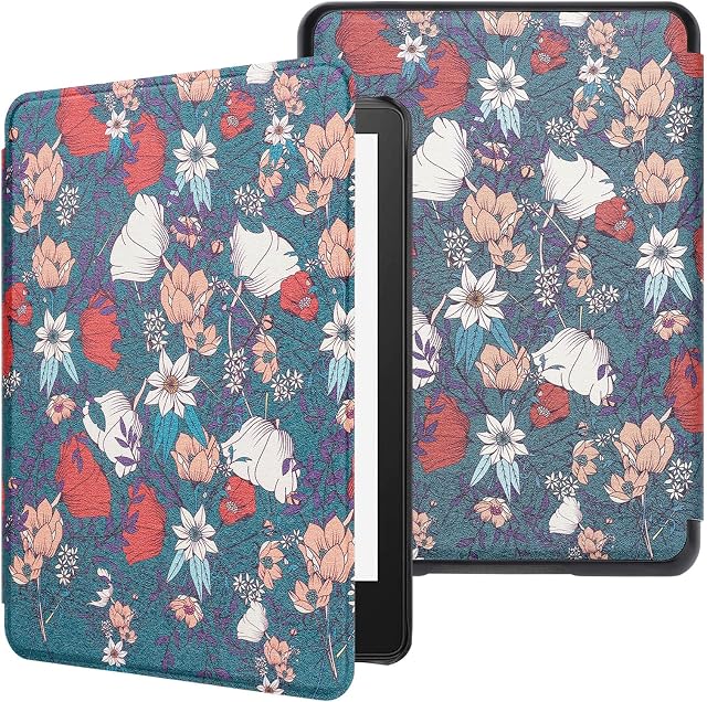 WALNEW Case for 6.8 Kindle Paperwhite 11th Generation 2021- Premium Lightweight PU Leather Book Cover with Auto Wake/Sleep for Amazon Kindle Paperwhite 2021 Signature Edition E-reader