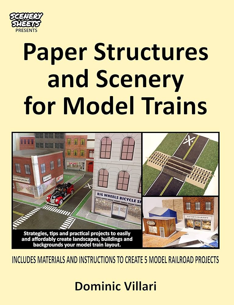 Amazon.com: Paper Structures and Scenery for Model Trains: Strategies, tips and practical projects to easily and affordably create landscapes, buildings and backgrounds your model train layout eBook : Villari, Dominic: Books amazon-com-paper-structures-and-scenery-for-model-trains-strategies-tips-and-practical-projects-to-easily-and-affordably-create-landscapes-buildings-and-backgrounds-your-model-train-layout-ebook-villari-dominic-books