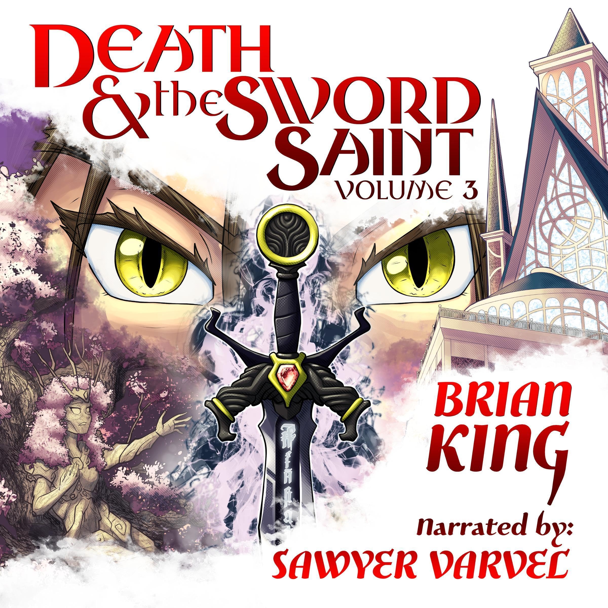 Cover art for Death and the Sword Saint, Volume 3