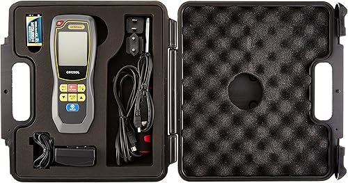 Miniatura 2 de General Tools CIH20DL anemómetro de registro de datos de alambre caliente con CfmCmm y 8 1 termómetro Irt