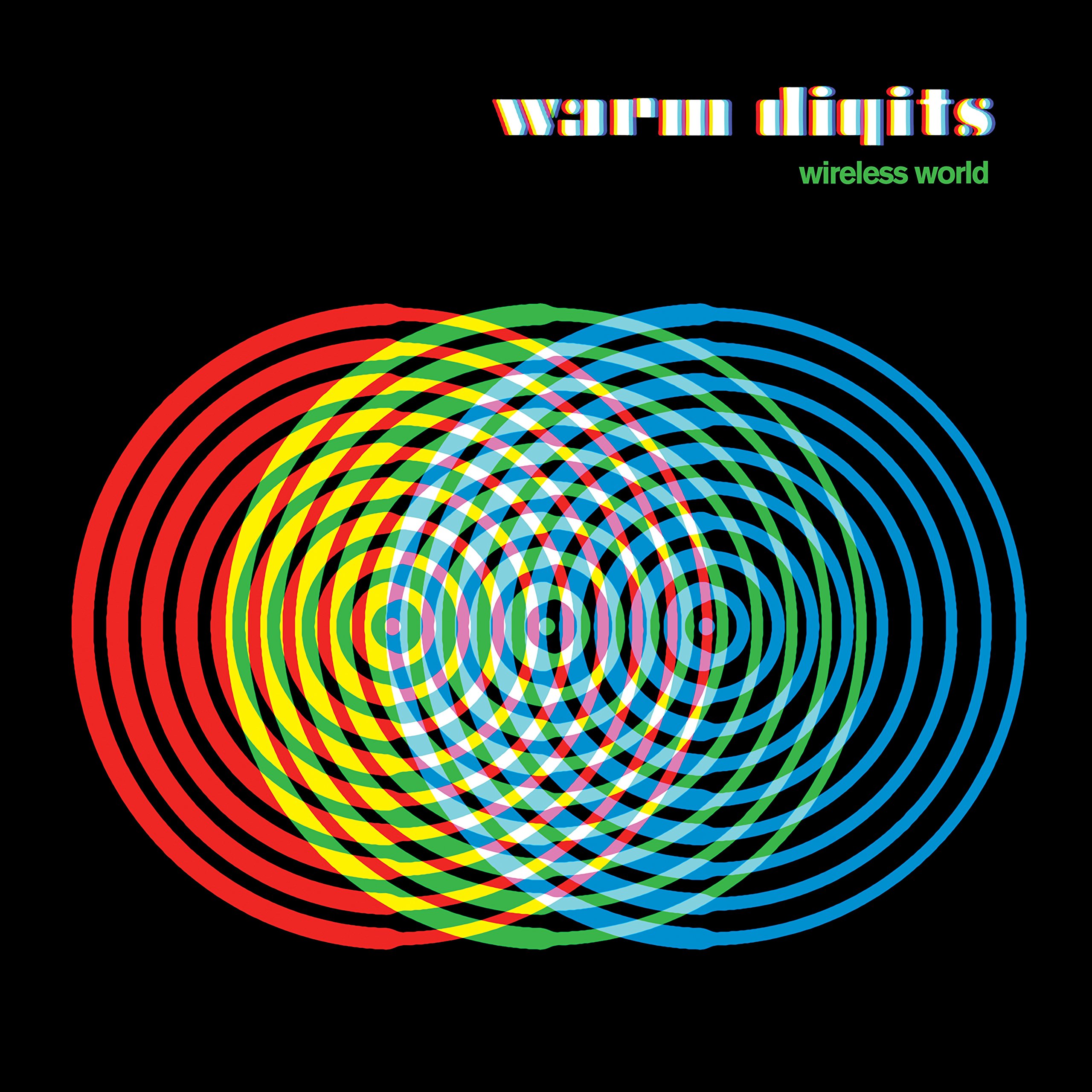 Warm Digits Wireless World CD UK Memphis Industries 2017 in gatefold card sleeve