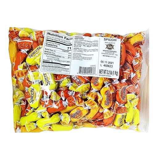 Fida Sorrento Spicchi caramelo duro italiano 2lb