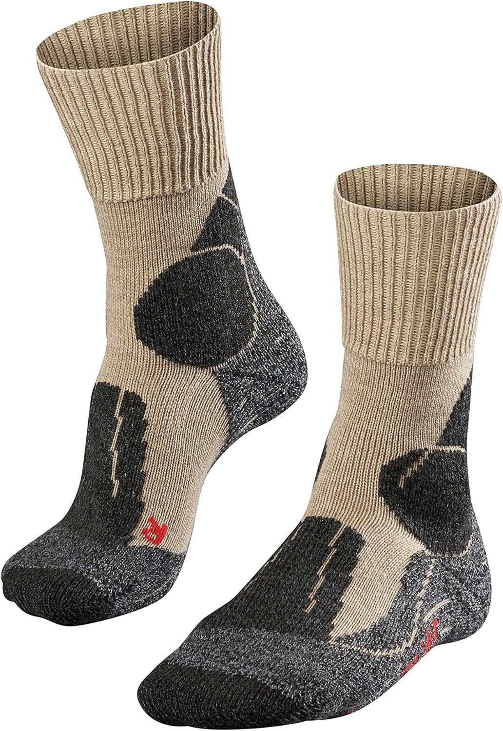FALKE Women's TK1 Hiking Socks Merino Wool Blend, Multiple Colours