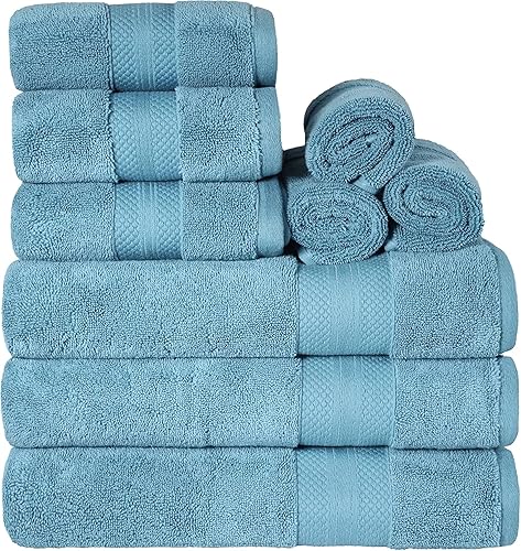 Miniatura 70 de Superior Juego de toallas de algodón turco de 3 piezas, toallas surtidas para el hogar, artículos esenciales de baño, toalla de baño, toalla