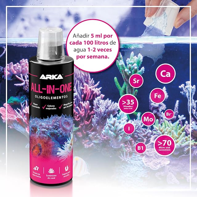 Foto 5 de 8 de Aporte Corales Acuario Marino 473 ml - All-in-One Completo