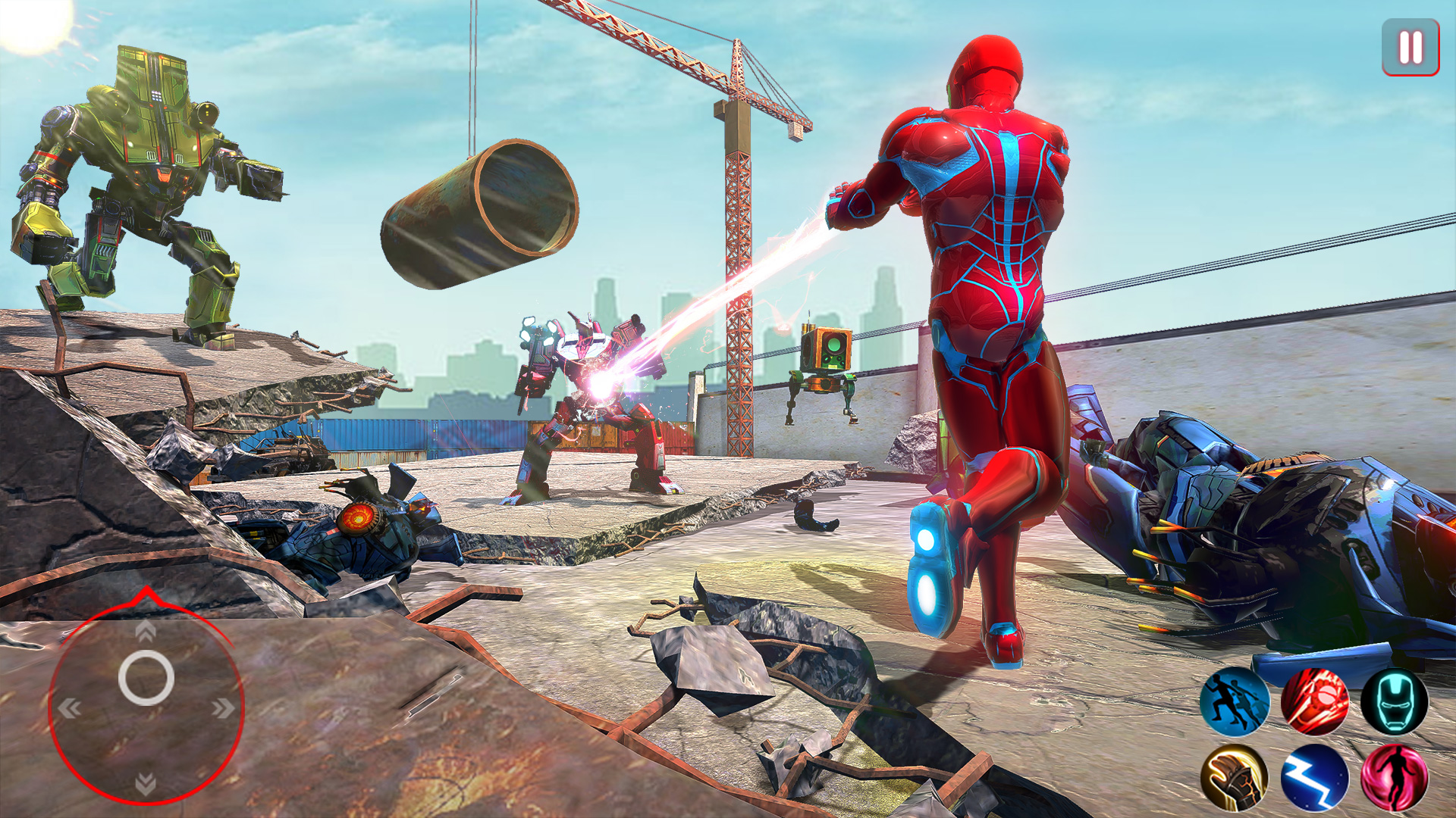 Iron Robot Hero Avenger Games For Kids Iron Robot Game Muscle Hero (Kids Games) Iron Hero