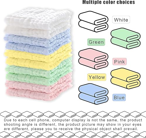 Miniatura 3 de Toallas de microfibra de 12 x 12 pulgadas, paquete de 10 toallas de limpieza altamente absorbentes, paño de microfibra para lavar platos, automóvil,