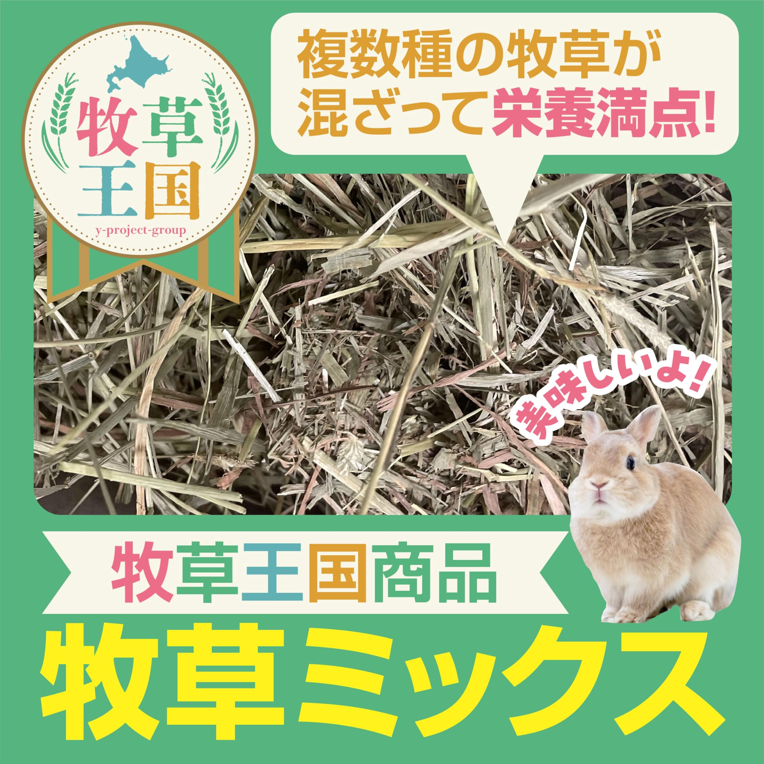 Amazon | 牧草王国 牧草ミックス オリジナル 特選 5kg うさぎ デグー