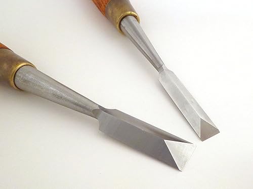 Miniatura 3 de Narex Par de cinceles estilo japonés en cola de milano de 1/2 y 3/4 pulgadas