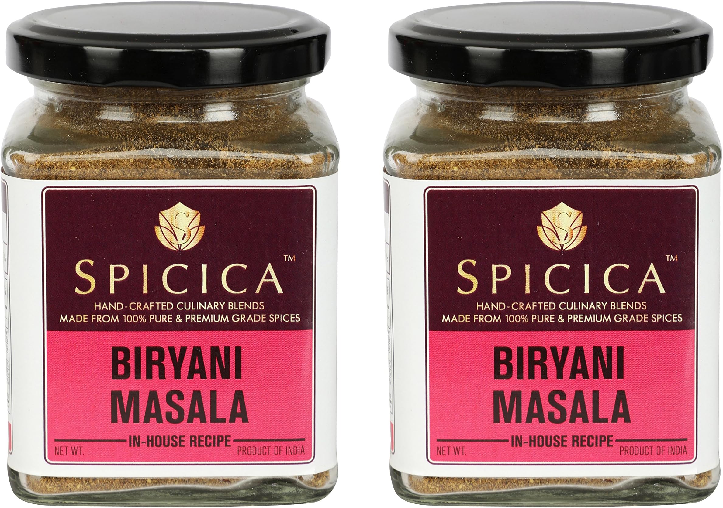 SPICICA Biriyani Masala, 100 Grams (Pack of 2)