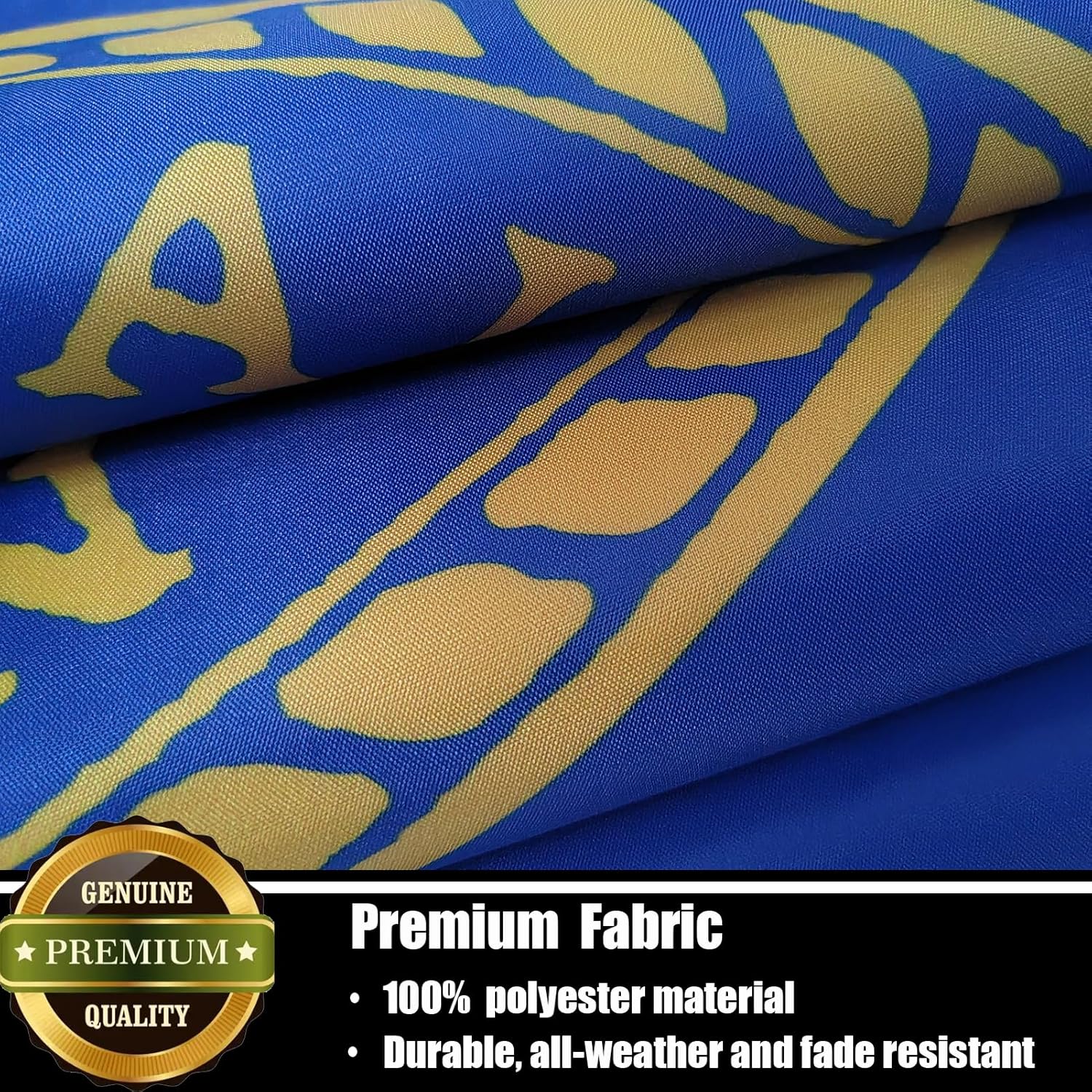 Nebraska Flag 3x5 FT Sturdy for Outside, Heavy Duty 3Ply Polyester Nebraska State Flags Outdoor, Double Sided Long Lasting NE State Flag Brass Grommets - Image 4