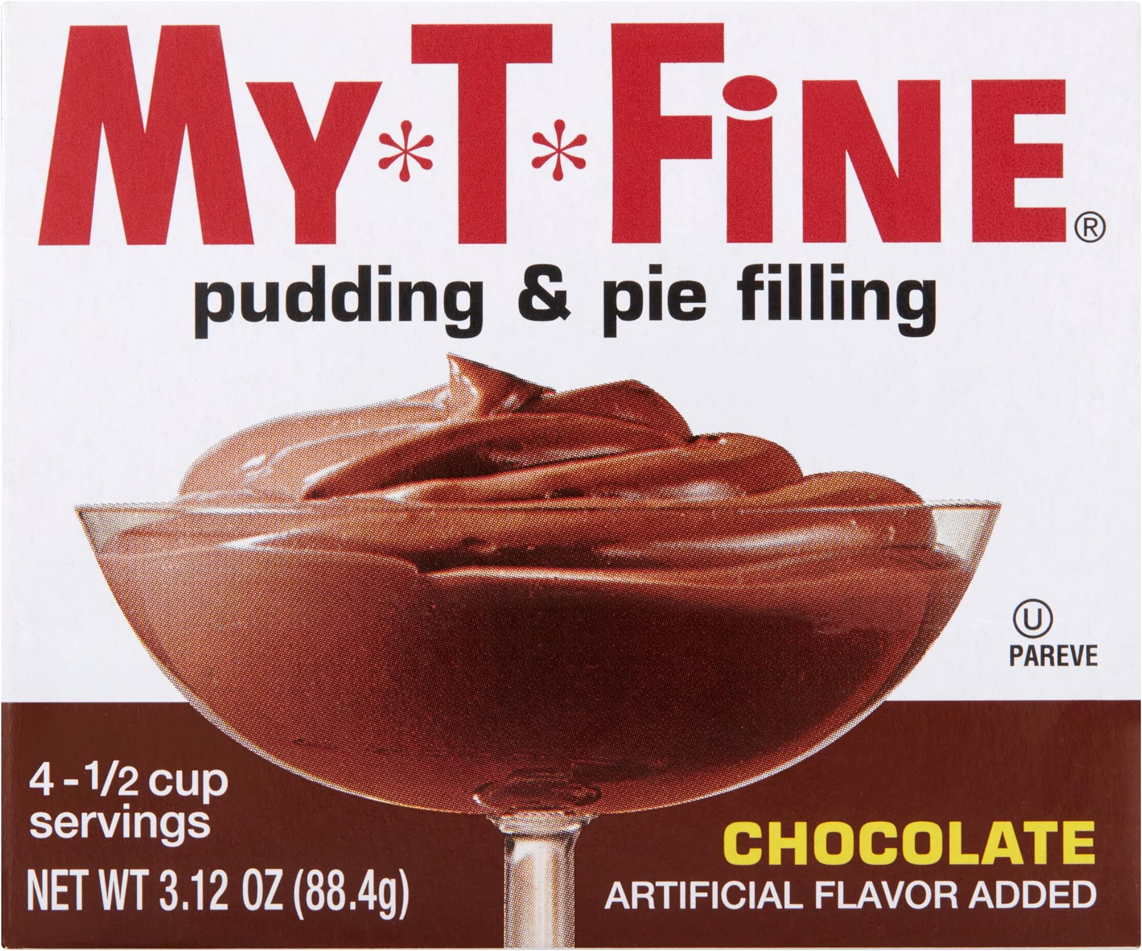 Pudding & Pie Filling Mix, Chocolate, 3.12 OZ (Pack of 6)