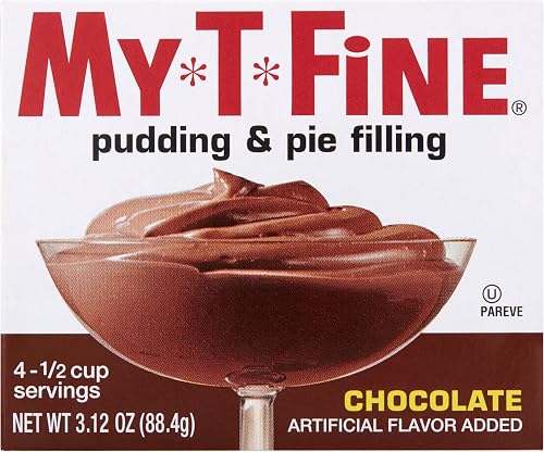 My-T-Fine Pudding and Pie Filling Chocolate, 3.13 OZ, 1 CT