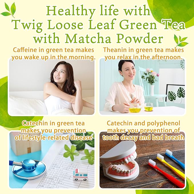 Té Verde Orgánico Kukicha con Matcha 100g miniatura 6
