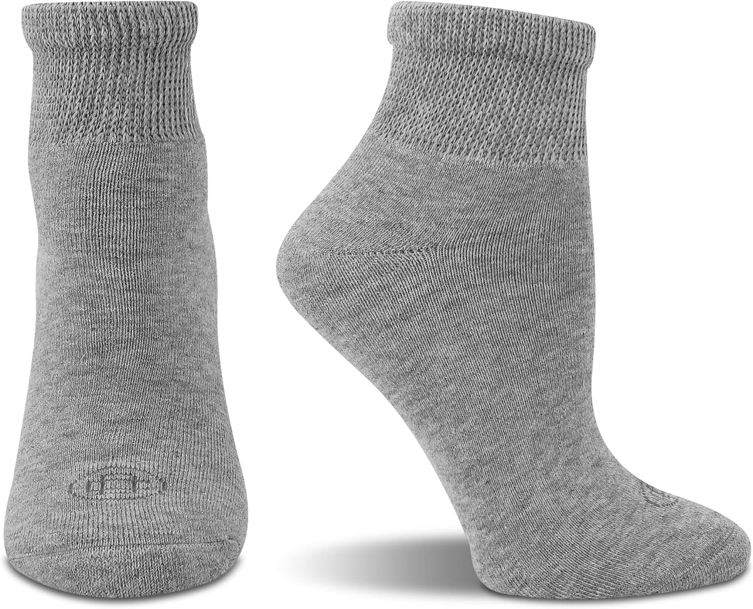 Doctor's Choice Women's Diabetic Crew Socks, Non-Binding, Circulatory, Cushioned, 4 Pack, Black, Shoe Size 6-10, Sock Size 9-11 : Everything Else