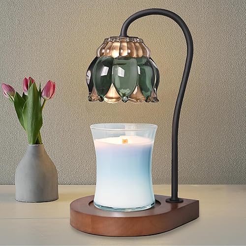 Miniatura 9 de PPZHAVG Lámpara calentadora de velas, temporizador eléctrico, compatible con todas las velas de frasco, regalo para mamá, calentador de velas