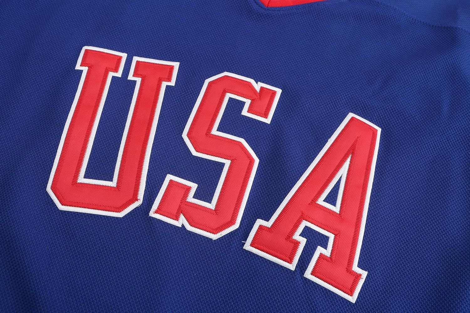 Hockey Jersey of USA 1980 Olympic Team Ice Hockey Jerseys Stitched Letters and Numbers S-XXXL - Image 2