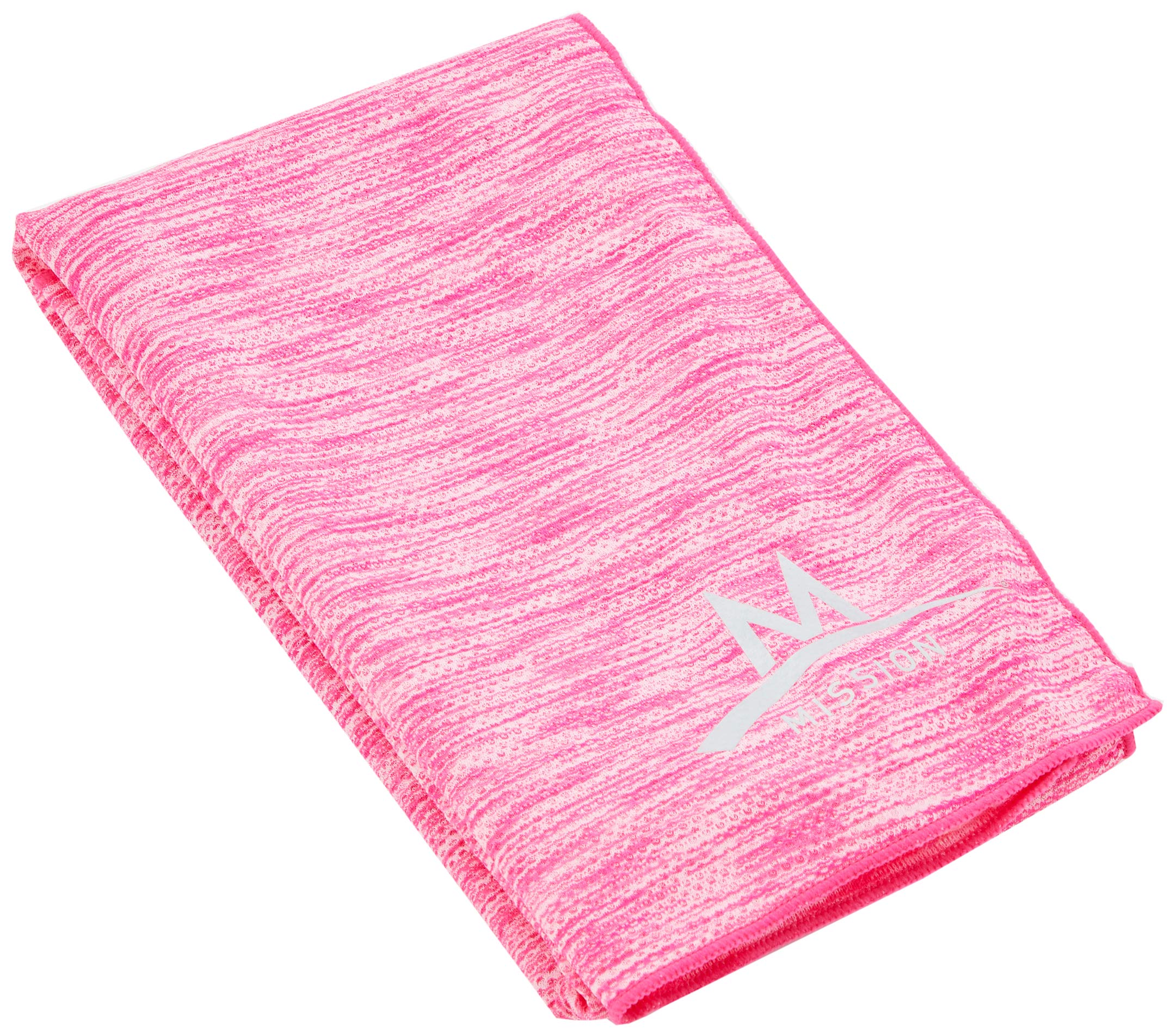 Mission Tech Knit – Asciugamano Asciugamano, Uomo, Tech Knit Towel, Pink Space Dye, Taglia Unica (Uomo)