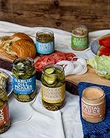 Vista 8 de The People's Provisions - Pepinillos de eneldo y ajo de 16 oz - Chips crujientes, agrios, de ajo y eneldo (paquete de 3)