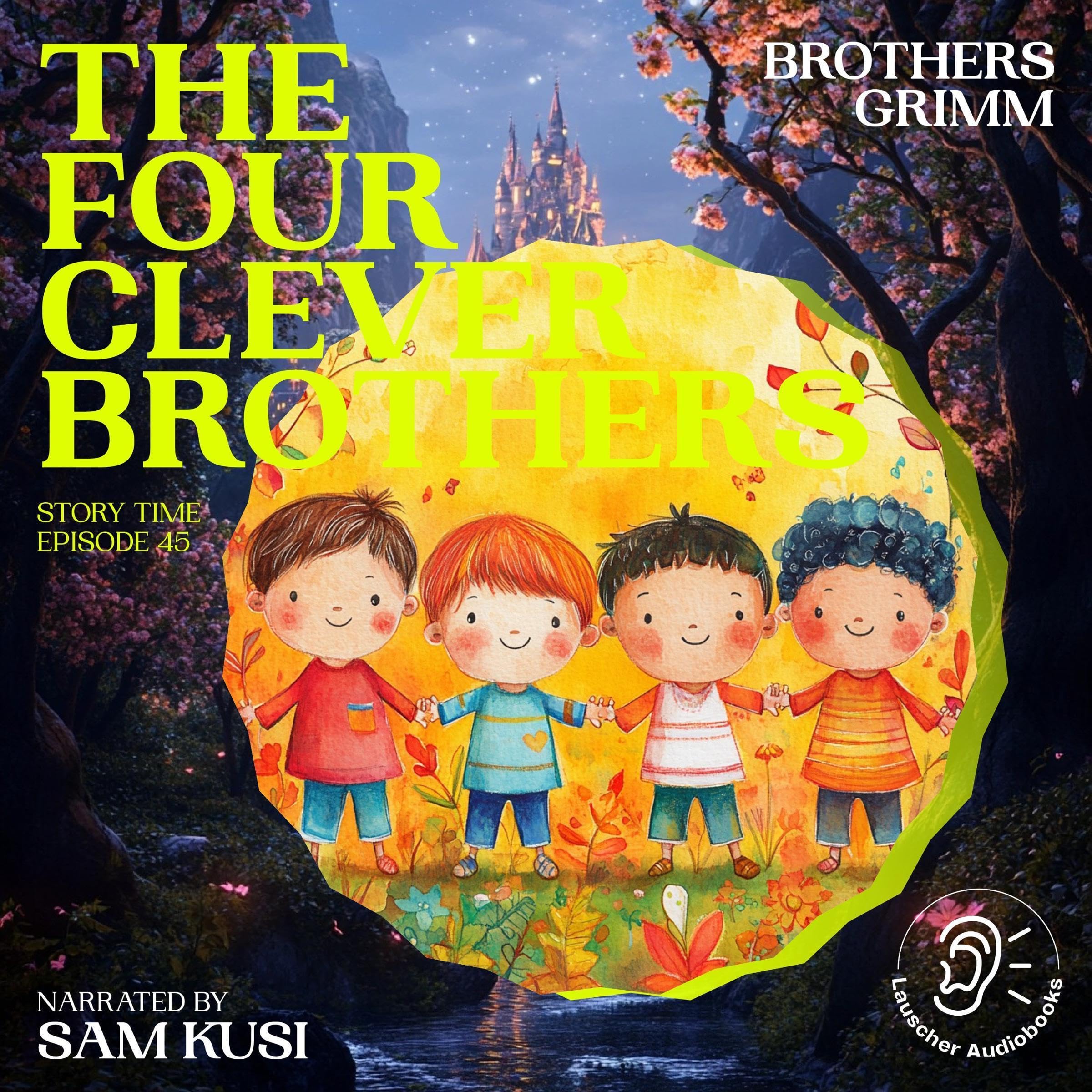 Cover art for The Four Clever Brothers
