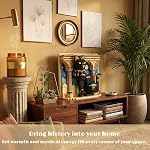 Egyptian Pharaoh Cat Animal 3D Wall Art Micro Mini Building Blocks Set for Adults, Micro Brick Forest Building Set Home Wall Decor or Desk Display