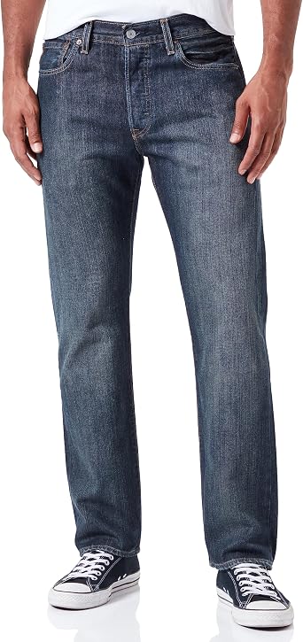Levis Mens 501-Original-Fit-Mens-Jeans