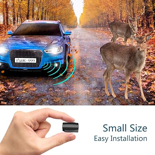 Miniatura 2 de Elook - Silbatos de advertencia para venado, dispositivo para automóvil, salva venados, cinta adhesiva acrílica a doble cara mejorada, tamaño