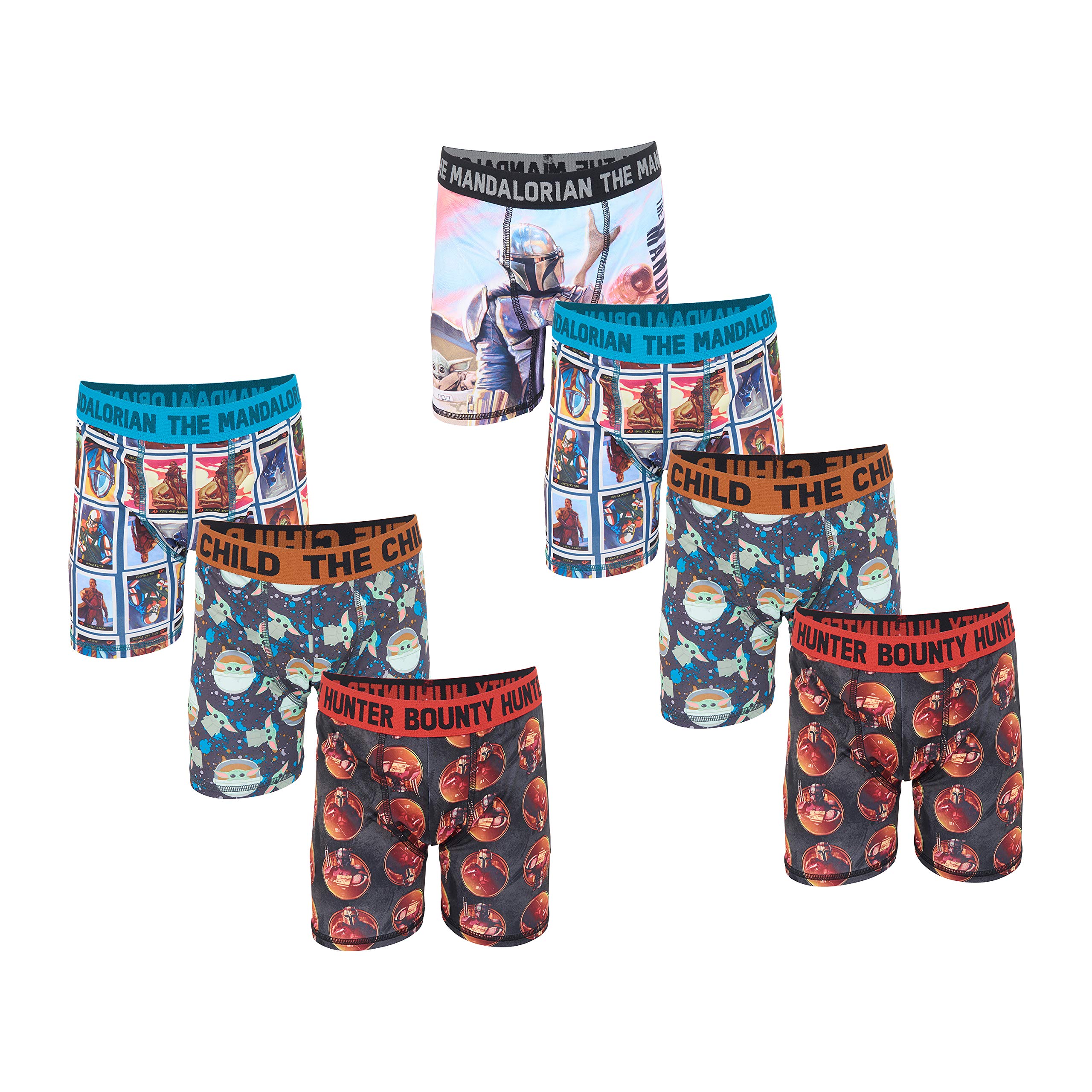 STAR WARS Boys Baby Yoda Mandalorian Underwear Multipacks Sizes 2 3t 4t 4 6 8 and 10