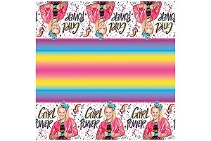 Enchanting JoJo Siwa Tablecloth for Joyful Celebrations