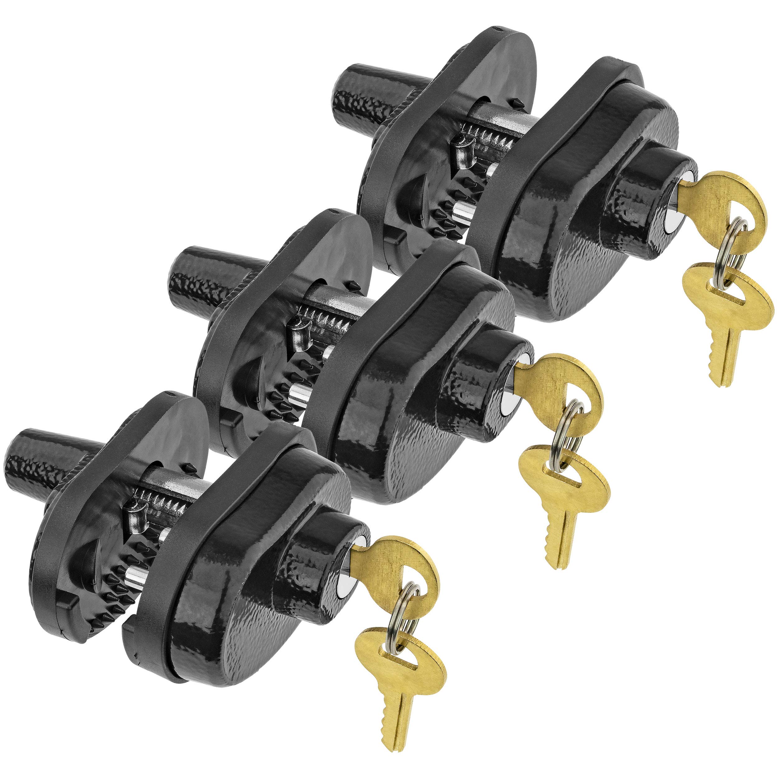 Trigger Gun Lock, Keyed Alike, Set of 3