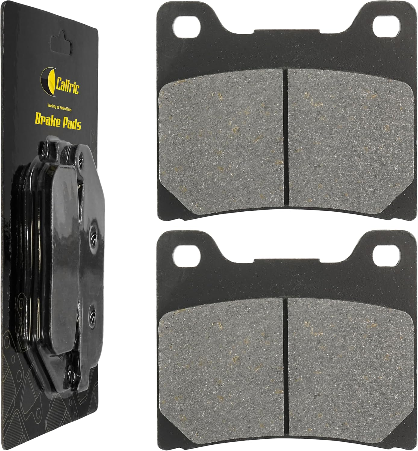 Caltric Rear Brake Pads Compatible with Yamaha Yzf750 Yzf 750 Yzf750R Yzf 750R Yzf750Sp Yzf 750Sp 1993 Rear Brake Pads