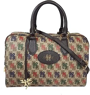 Satchel/Bauletto Monogramma College, testa di moro, 31x20x15 cm, 6167D3099_08