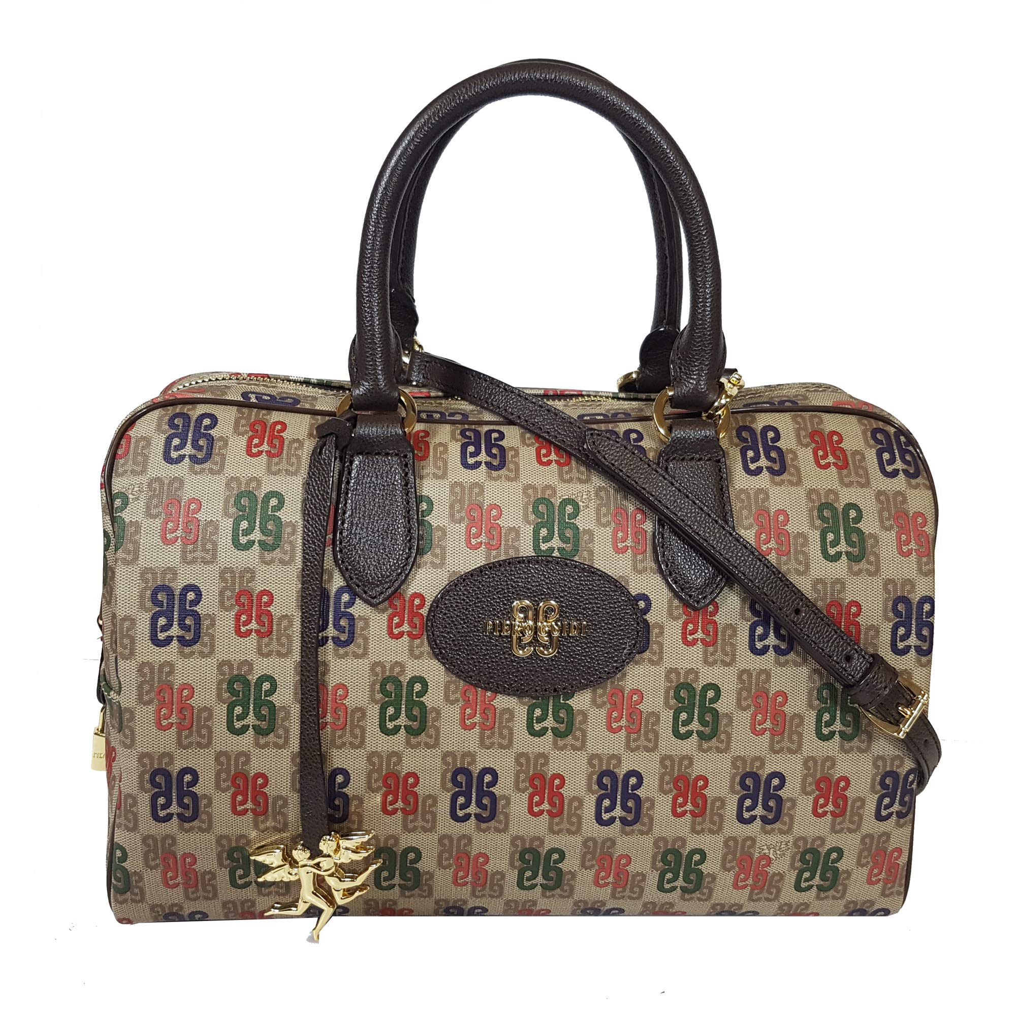 Satchel/Monogram College Topcase, dark brown, 31x20x15cm, 6167D3099_08