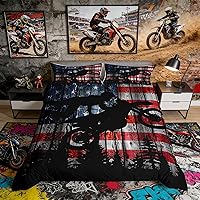 Vista 14 de Juego de funda de edredón de verano con temática de surf marítimo, juego de ropa de cama de 3 piezas para niños, adolescentes, funda de edredón